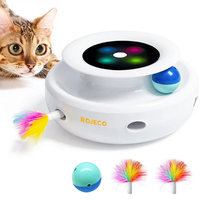 Automatic Feather Fun Ball Toy