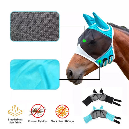 Anti-Mosquito Horse Hood
