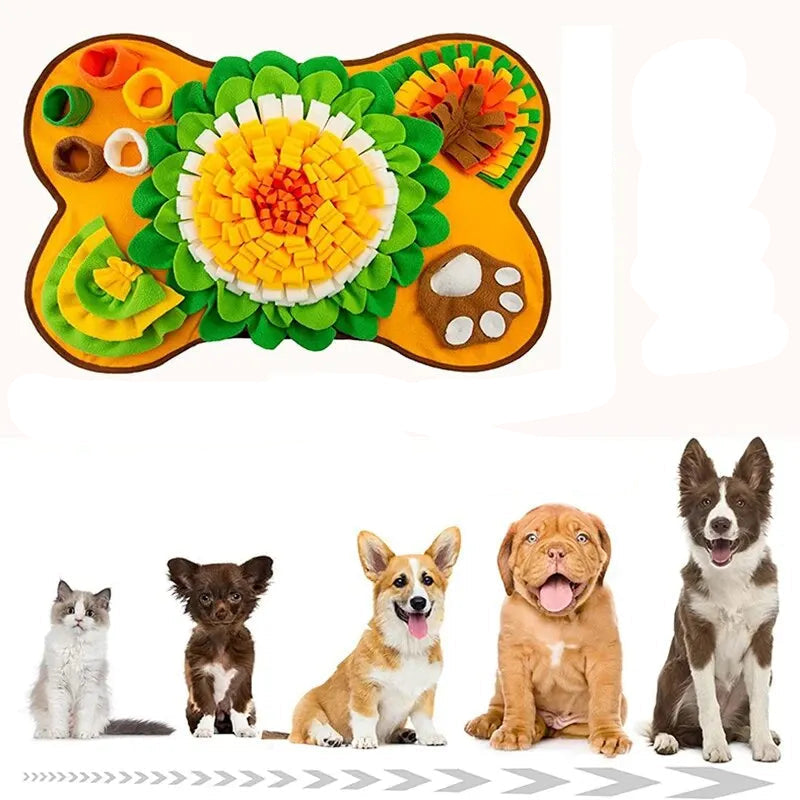 Interactive Foraging Snuffle Mat