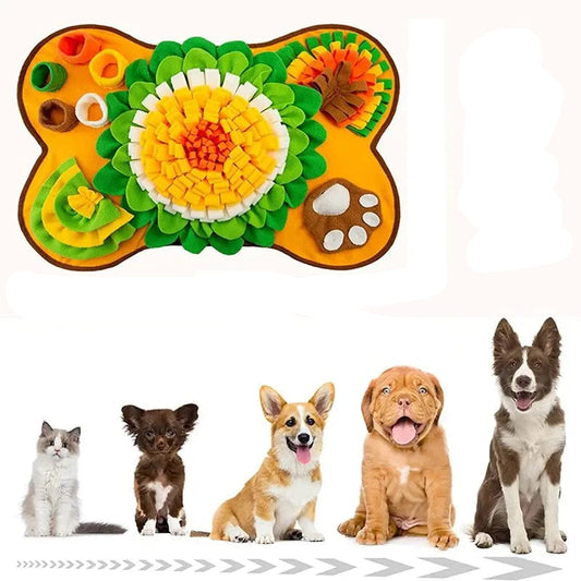 Interactive Foraging Snuffle Mat