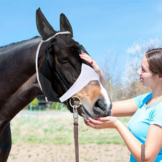 Anti-Mosquito Horse Hood