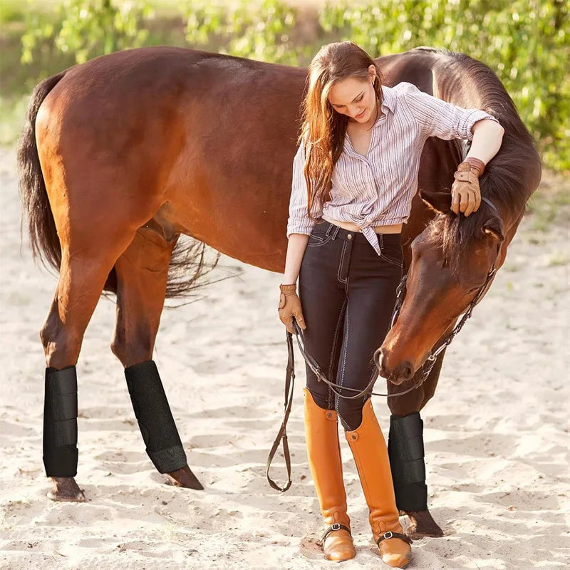 Shock-Absorbing Horse Legging Boots