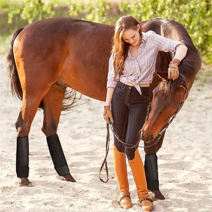 Shock-Absorbing Horse Legging Boots