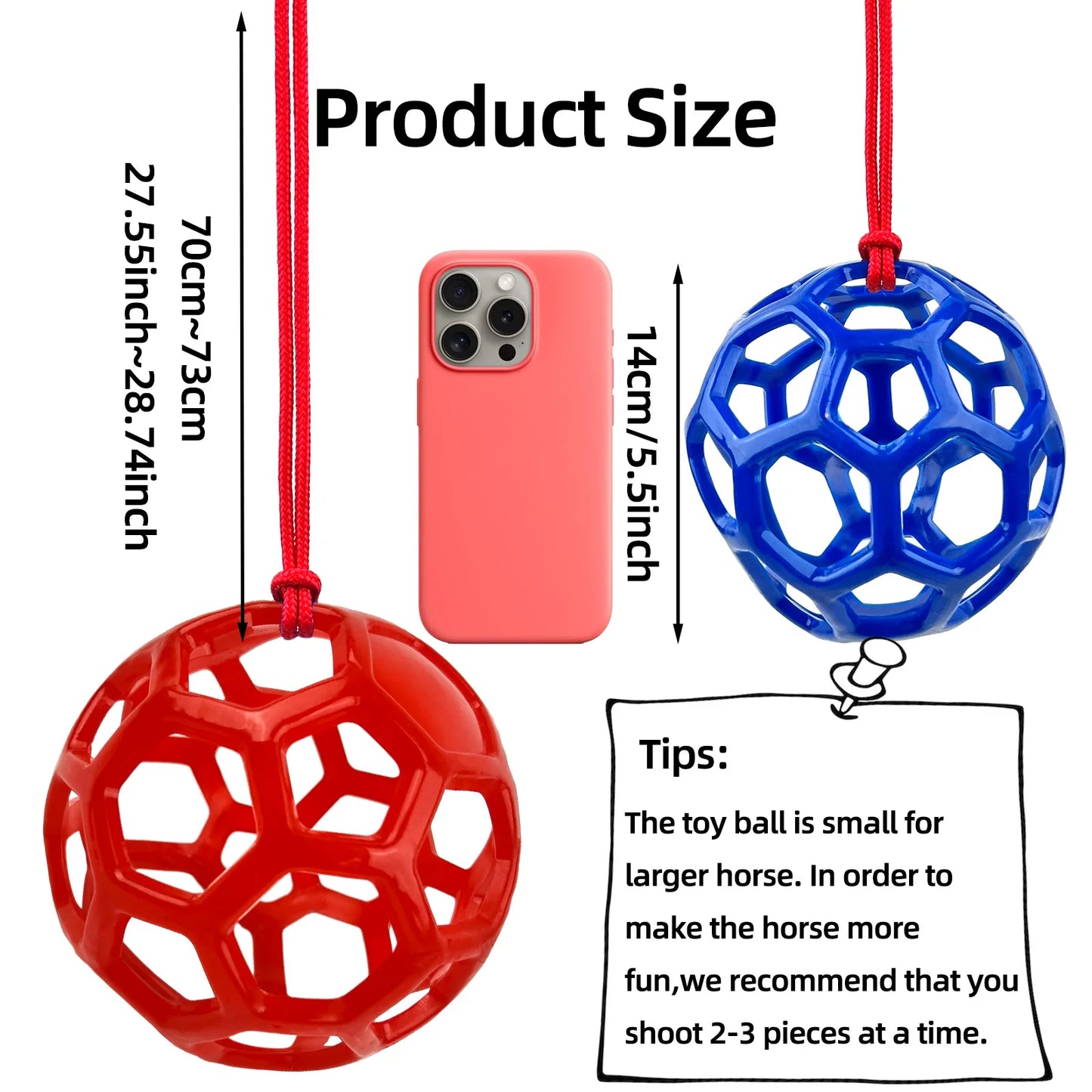Hanging Stable Hay Feeder Ball